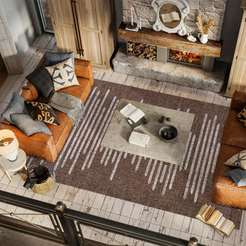Zolak Berber Stripe Geometric Area Rug